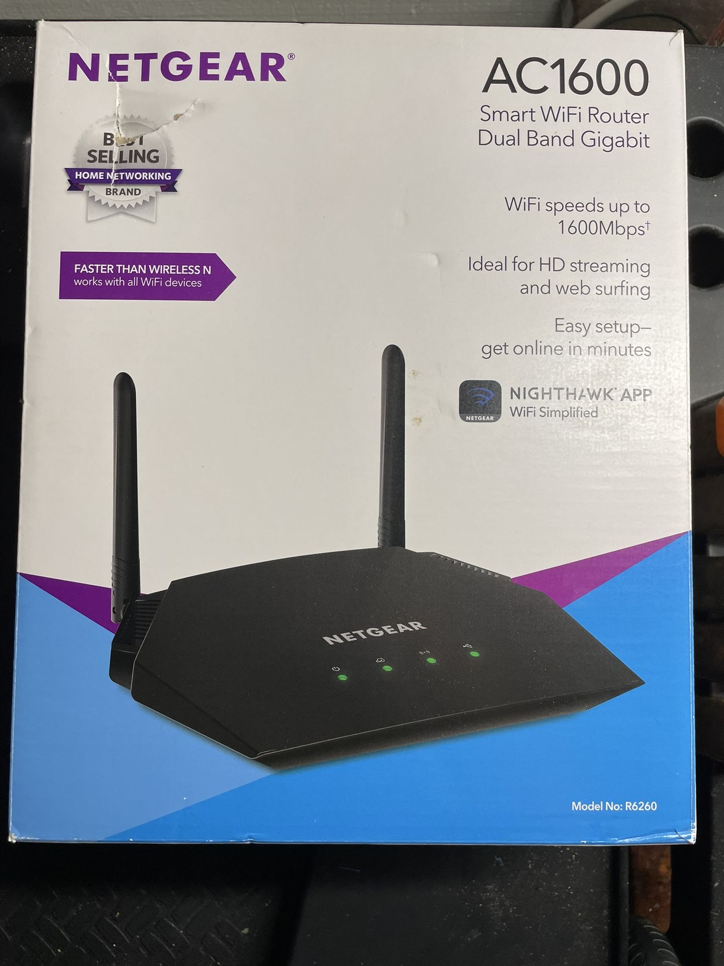 Netgear AC1600 Smart Wi-Fi Dual Band Router