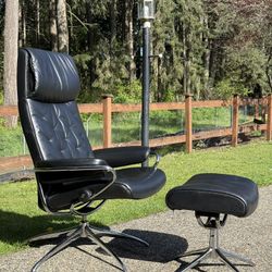 Stressless Metro High Back Leather Armchair by Ekornes 