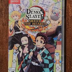 Demon Slayer -Kimetsu No Yaiba- Sweep The Board! (Nintendo Switch)