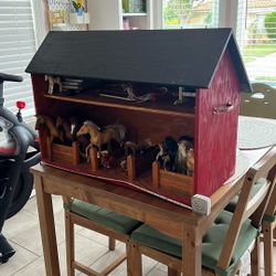 Horse Barn w/ random horses