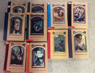 Lemony Snicket's A Series of Unfortunate Events 10 book set
