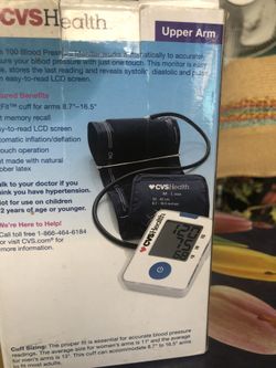 CVS Blood Pressure Machine