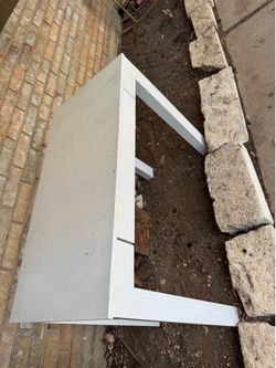 White desk