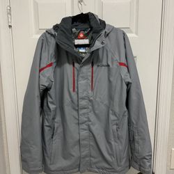 Men’s Size Small Columbia Omni Heat Like New Condition Winter Ski/Snow Snowboard Jacket