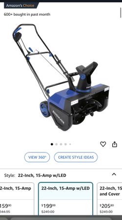 Snow Joe Electric Walk Behind Snow Blower