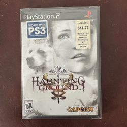 Haunting Ground PS2 SEALED (Y-Fold, Clean Wrap, Protector Case)