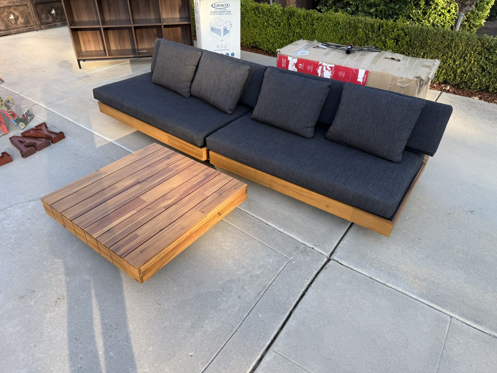 Teak Patio Set