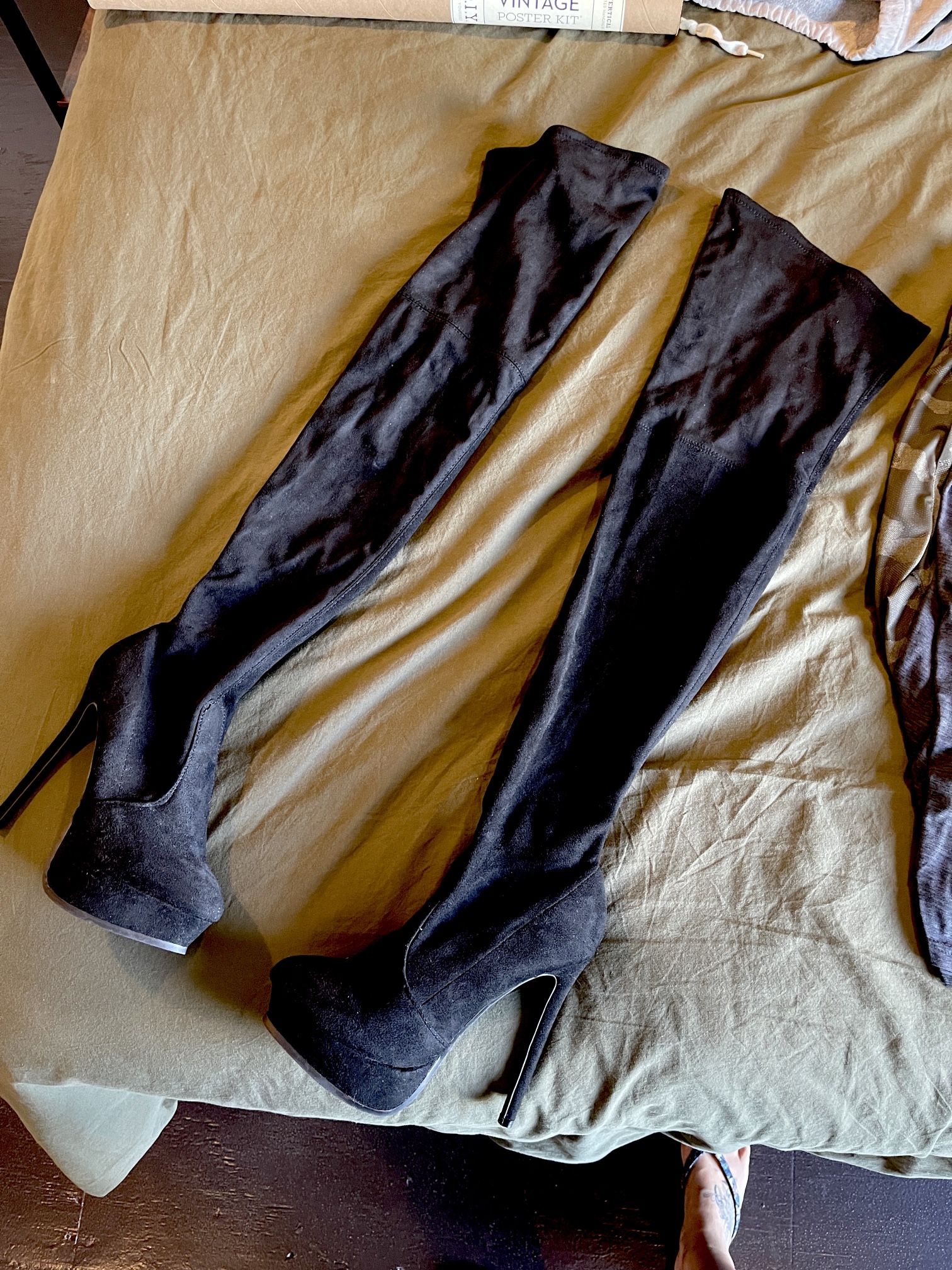 Thigh High Platform Boots (7.5)