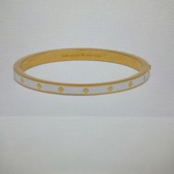 Kate Spade Spit The Spade Enamel Hinged Bangle