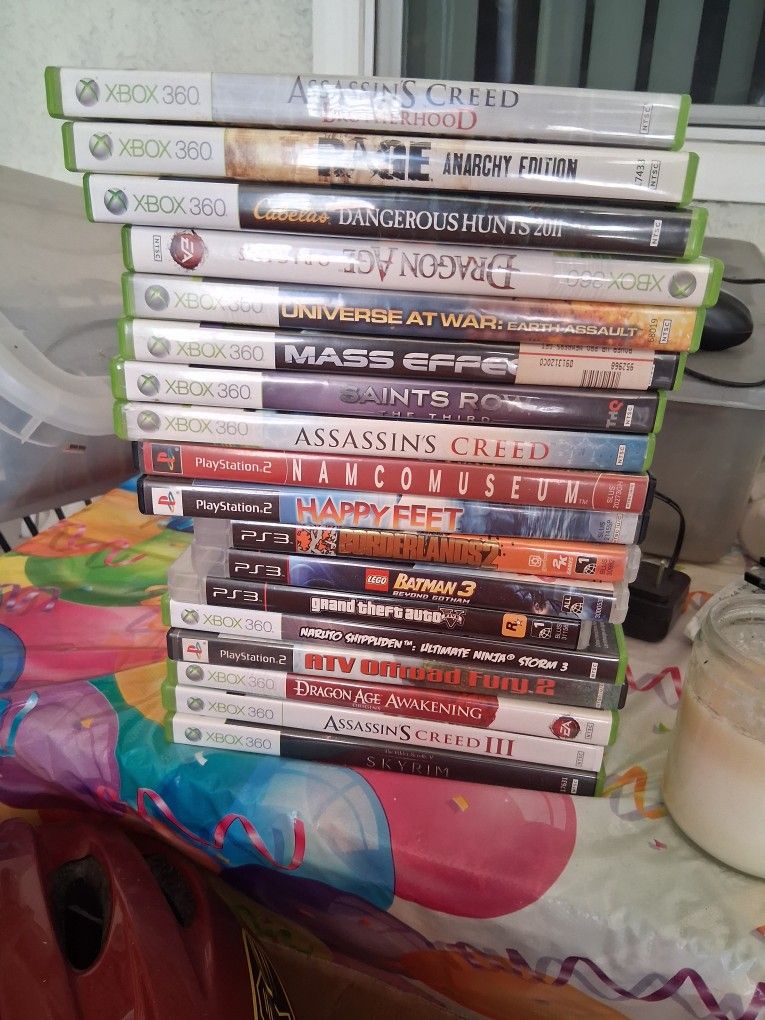 Playsation Games / XBox 360 Games