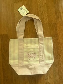 Trader Joe’s stripped mini totes