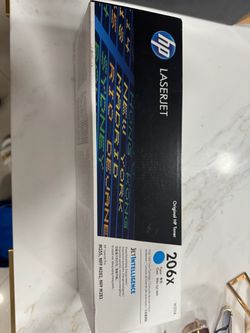 HP 206X Cyan LaserJet Toner Cartridge