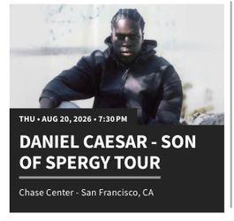 Daniel Caesar Concert 8/20