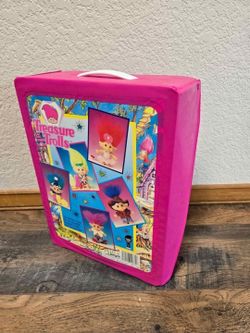 Vintage Pink Treasure Trolls Case