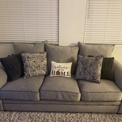 2 Grey Couches