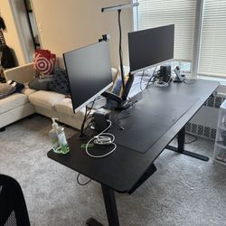Modern Black Stand Up Desk
