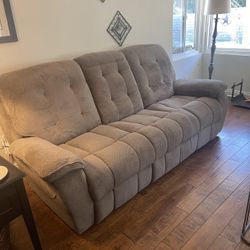 Couch And Rocker Swivel Reclining Chair