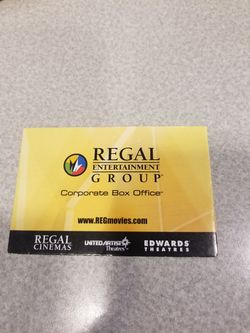 2 Regal Premiere Movie Tickets Good For Any Movie  Thumbnail