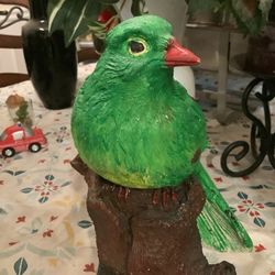 Nice bird statue moving sale