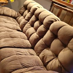 Electric Couch With Recliners 