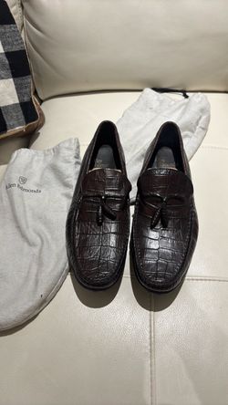 Allen Edmonds croc loafers 11