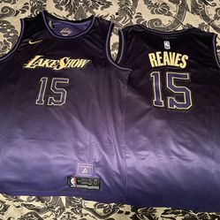 Los Angeles Lakers Austin Reaves City Edition Jersey Men’s Sizes Small - XXL 