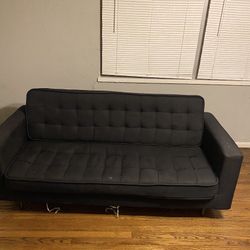 Black couch