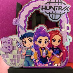 Kpop Demon Hunters Cake Topper