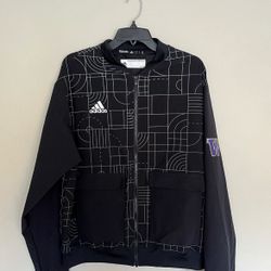 Washington Huskies adidas Playoff Pack Full-Zip Jacket - Black(Medium Size) (Pick up🛒 In Bellevue) *Check out my Other Posts 💕