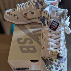 Nike SB Dunk Hi x Supreme Rammellzee size 10.5