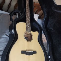Acustic Electric Guitar With Case