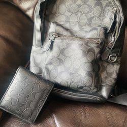 Authentic Coach Bag And Wallet For Men