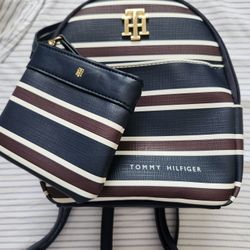 Mini Striped Tommy Hilfiger Backpack