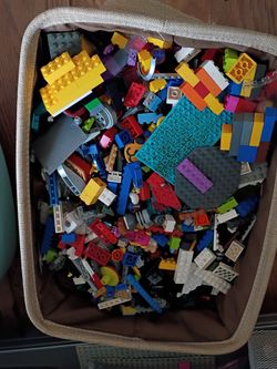 Container of Legos