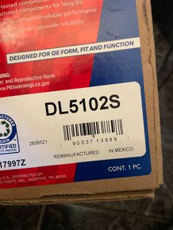 Duralast Starter part # DL5102s