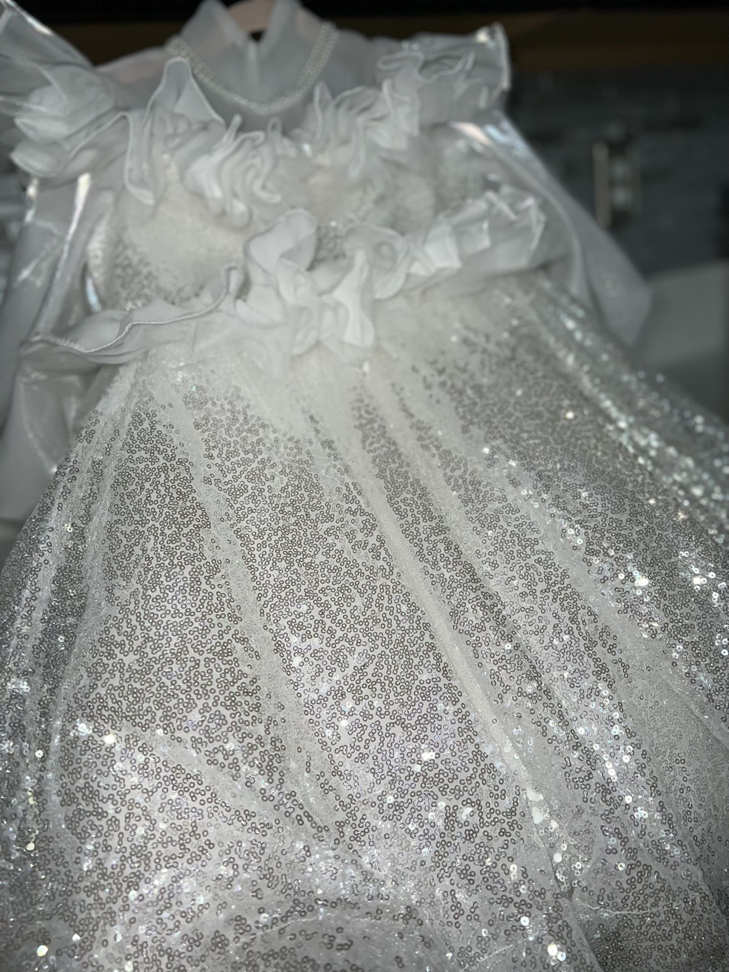 White Flower Girl Dress