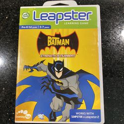 LeapFrog Leapster & Leapster 2 Game: THE BATMAN STRENGTH IN NUMBERS NEW