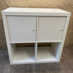 White Cube Storage Bookshelf - See My Items