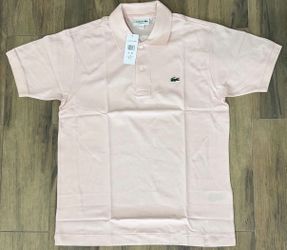 NWT LACOSTE Men’s L.12.12 PINK Polo Shirt! REGULAR FIT! SIZE 4/MEDIUM!
