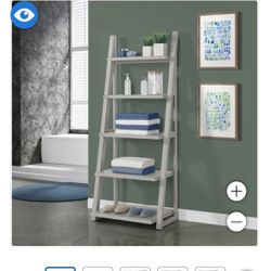 Kellen 72” Ladder Bookcase