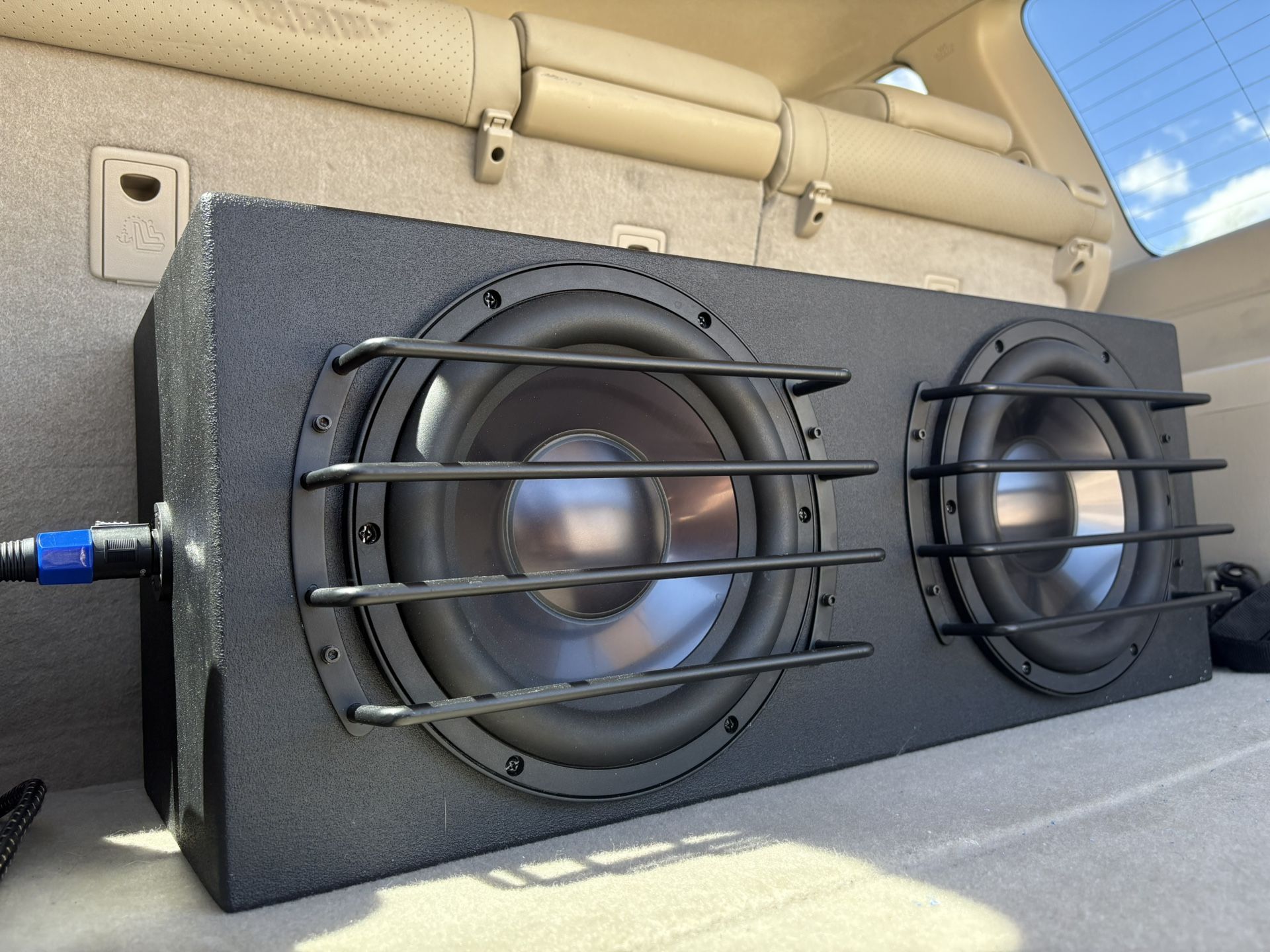 2 10” Dayton Audio HO subwoofers