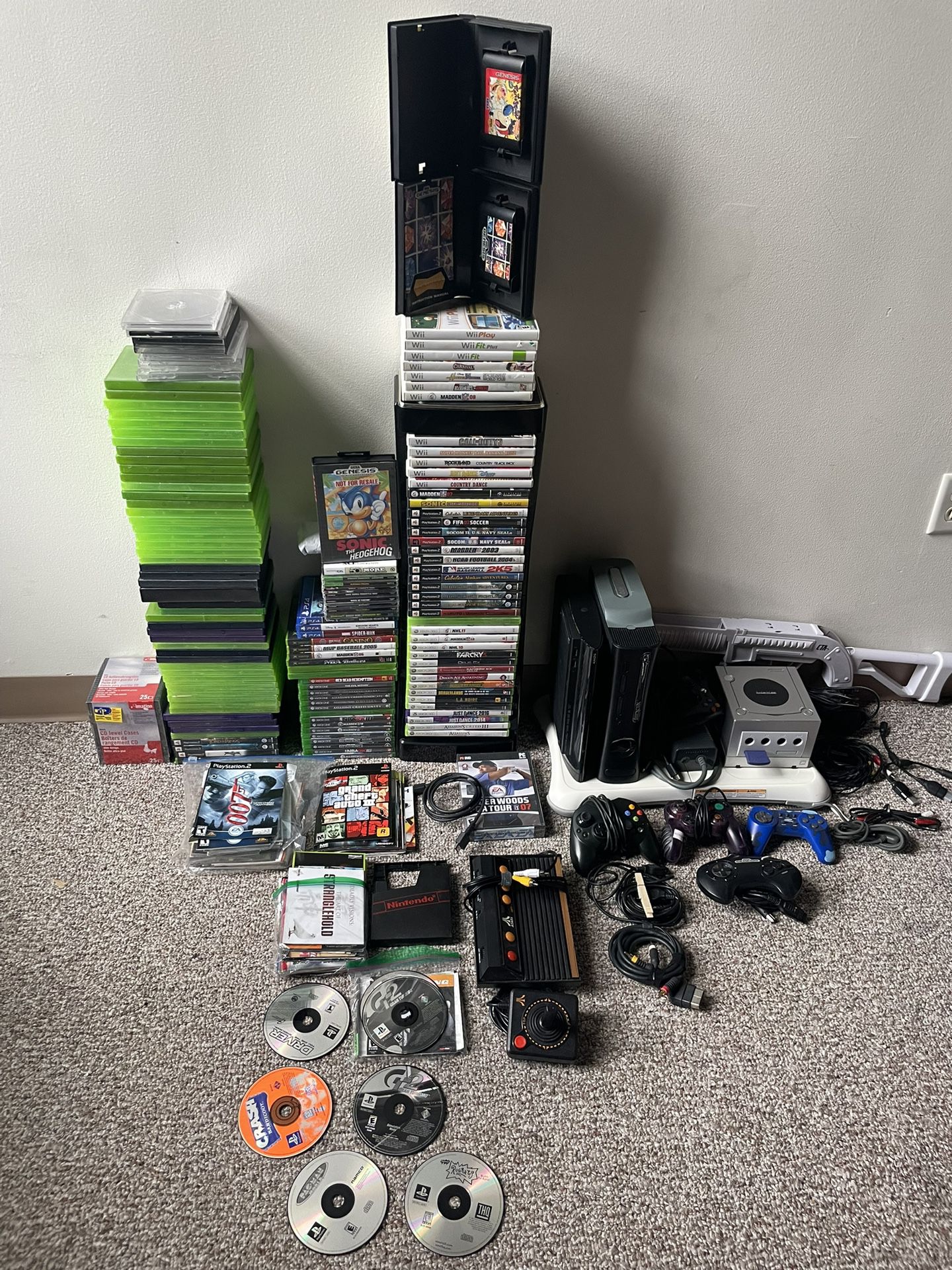 video game collection lot 