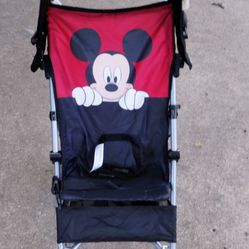Adorable Costco Mickey Mouse Umbrella Stroller