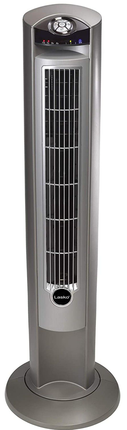 New Lasko Portable Electric 42" Oscillating Tower Fan with Fresh Air Ionizer, Timer and Remote Control  Lasko Portable Electric 42 tower fan