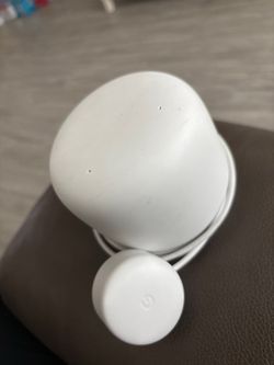 Google Nest WiFi Router and Point W/Built In Smart Speaker Model H2E