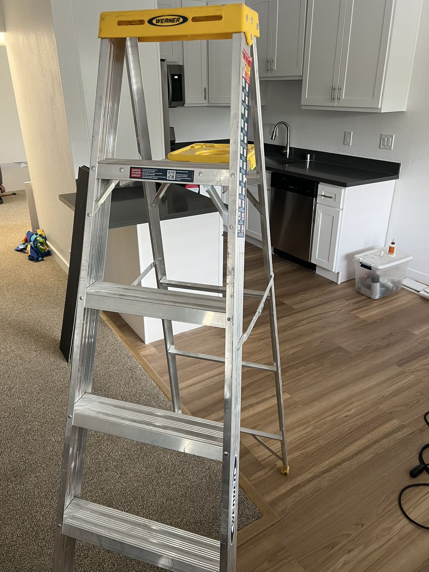 Werner Ladder 6ft, 6 Steps