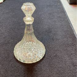 Glass wine decanter