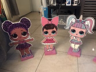 LOL SURPRISE 17” WOODEN STANDS- $10 Each