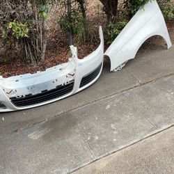 VW Jetta Bumper And Fender