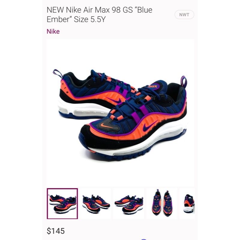 Nike air Max 98 Sz.7